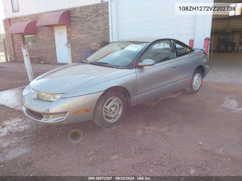 1997 Saturn Sc Sc2 VIN: 1G8ZH1272VZ202738 Lot: 39573387