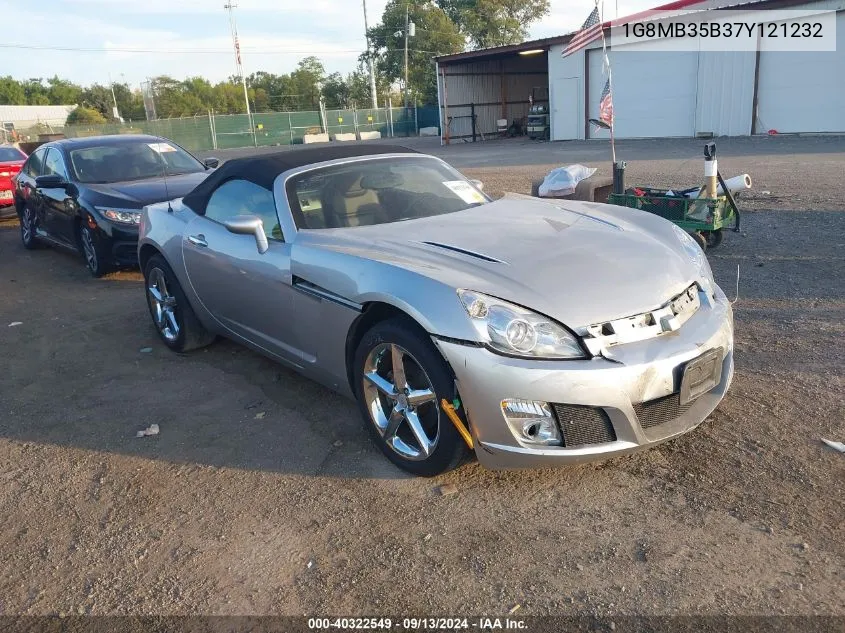 2007 Saturn Sky VIN: 1G8MB35B37Y121232 Lot: 40322549