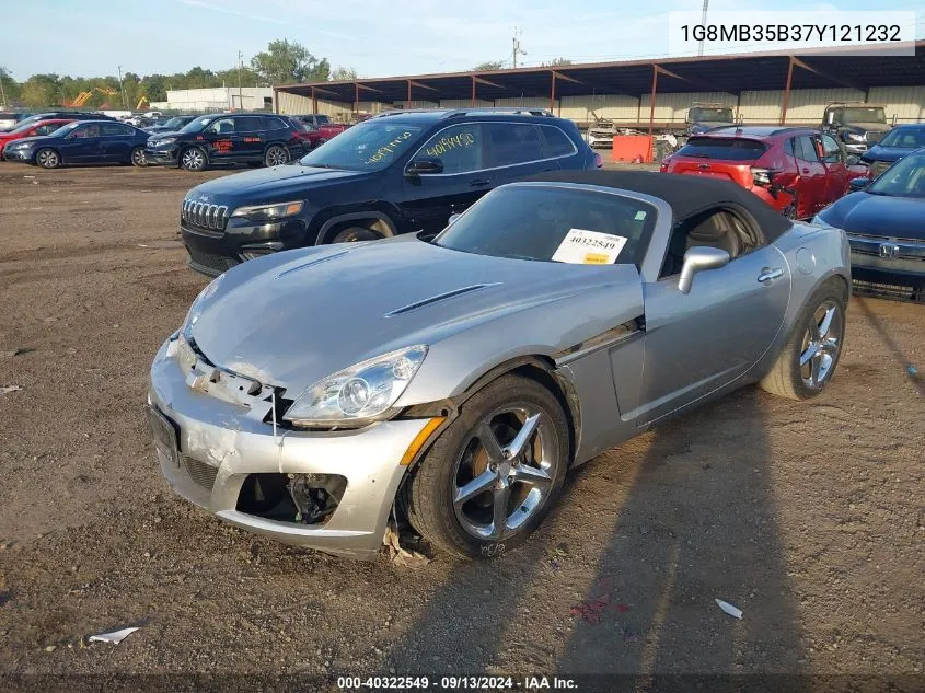 2007 Saturn Sky VIN: 1G8MB35B37Y121232 Lot: 40322549