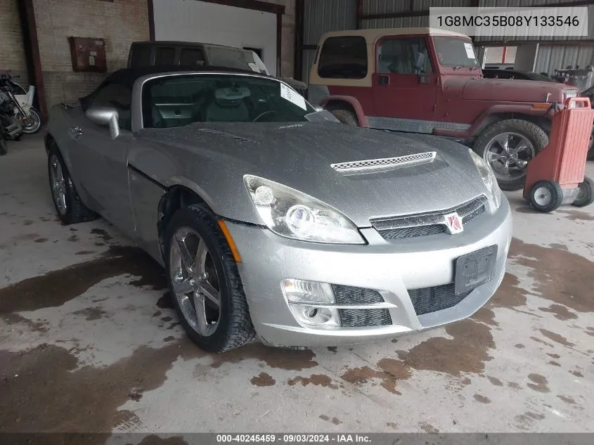 2008 Saturn Sky VIN: 1G8MC35B08Y133546 Lot: 40245459