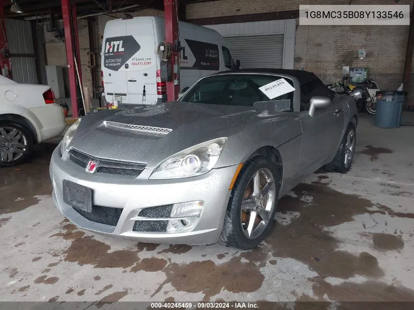 2008 Saturn Sky VIN: 1G8MC35B08Y133546 Lot: 40245459