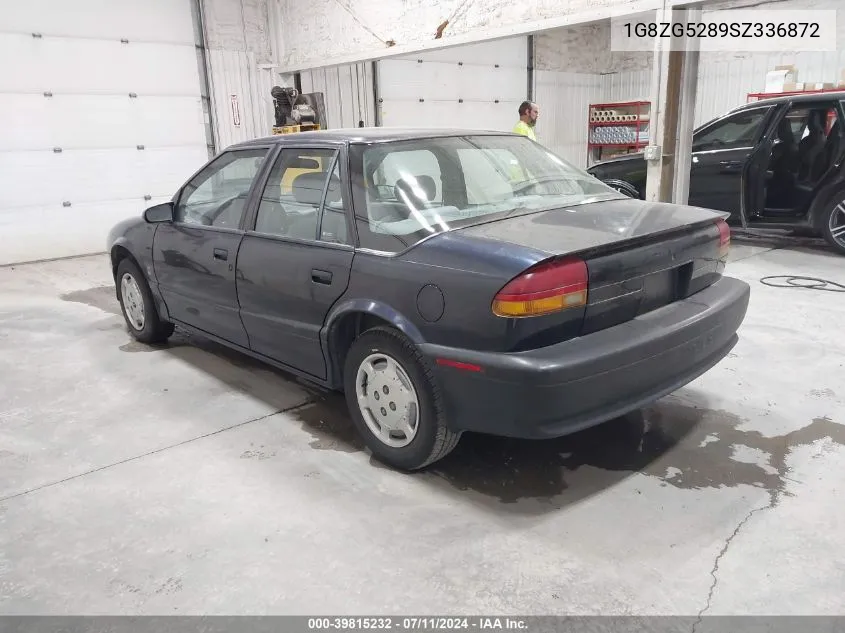 1995 Saturn Sl1 VIN: 1G8ZG5289SZ336872 Lot: 39815232