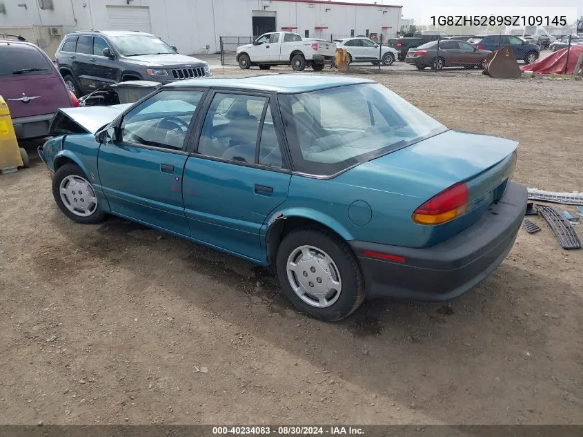 1995 Saturn Sl1 VIN: 1G8ZH5289SZ109145 Lot: 40234083