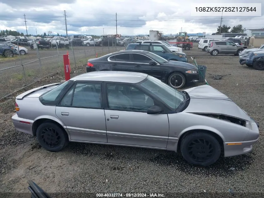 1995 Saturn Sl2 VIN: 1G8ZK5272SZ127544 Lot: 40332774