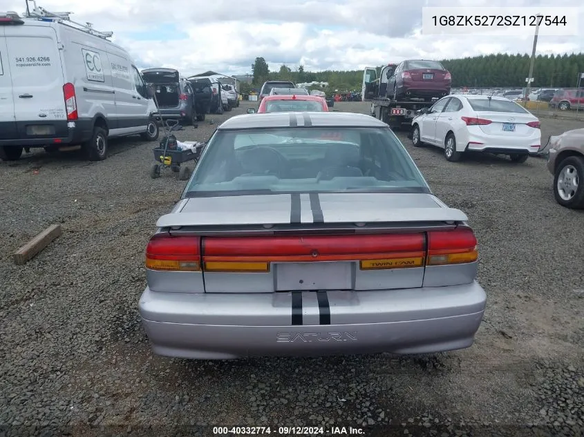 1995 Saturn Sl2 VIN: 1G8ZK5272SZ127544 Lot: 40332774