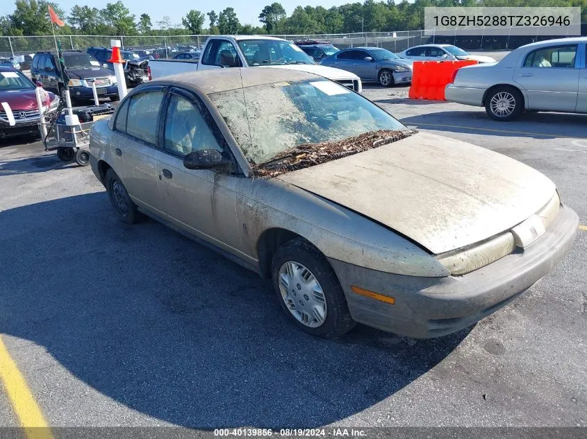 1996 Saturn Sl1 VIN: 1G8ZH5288TZ326946 Lot: 40139856