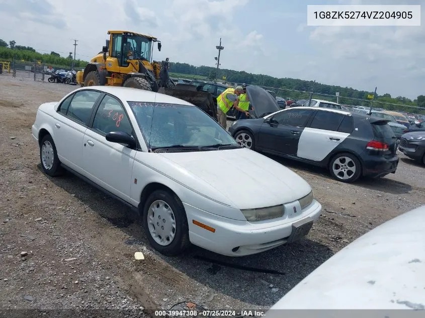 1997 Saturn Sl Sl2 VIN: 1G8ZK5274VZ204905 Lot: 39947308