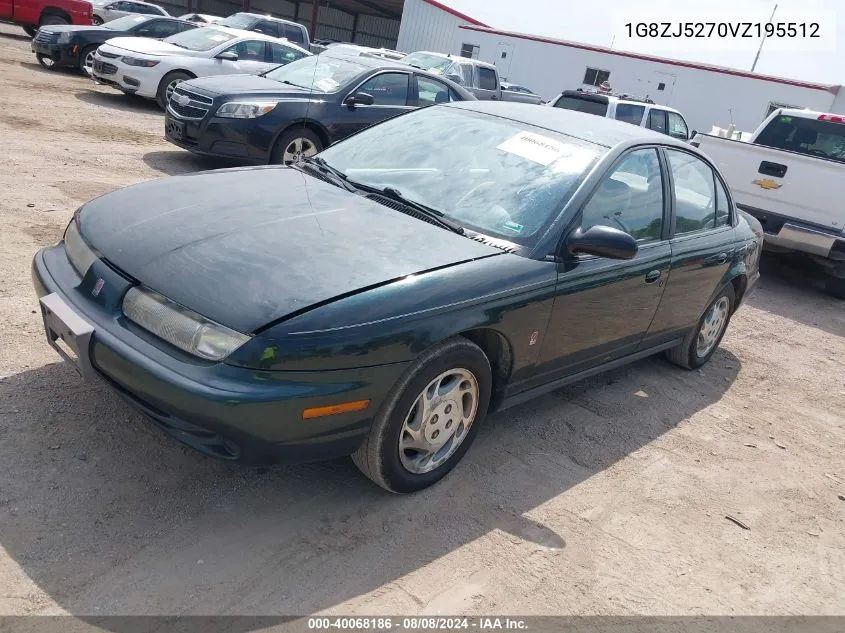 1997 Saturn Sl Sl2 VIN: 1G8ZJ5270VZ195512 Lot: 40068186