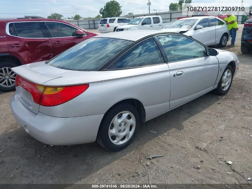 2001 Saturn Sc 3Dr Base (A4) VIN: 1G8ZY12781Z309710 Lot: 39741036