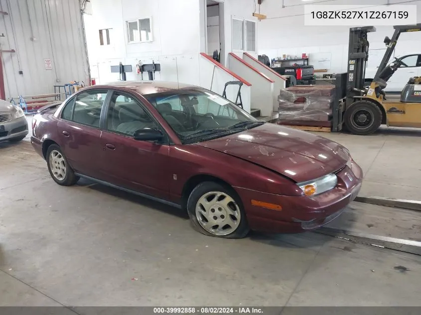 2001 Saturn Sl2 VIN: 1G8ZK527X1Z267159 Lot: 39992858