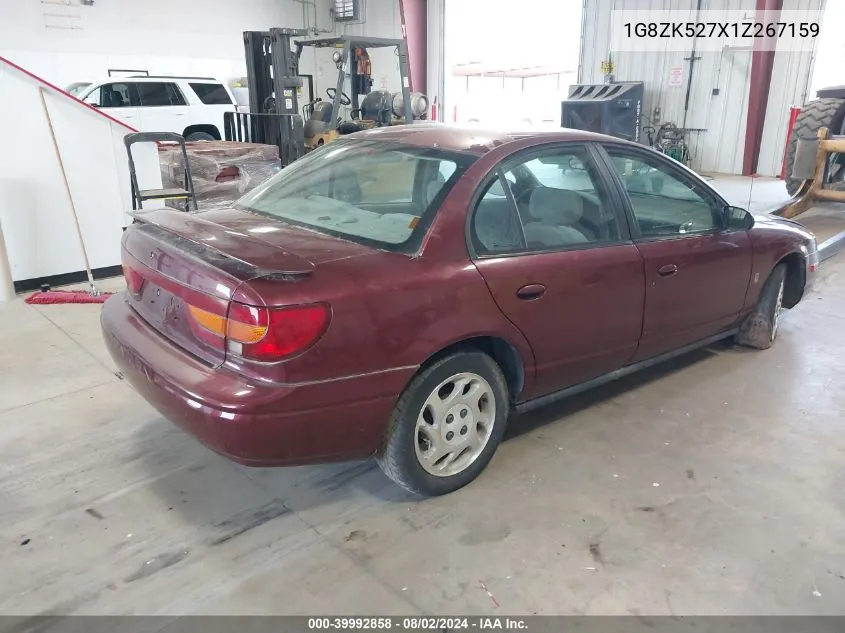 2001 Saturn Sl2 VIN: 1G8ZK527X1Z267159 Lot: 39992858