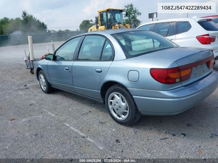 1G8ZJ54742Z289434 2002 Saturn S-Series Sl2