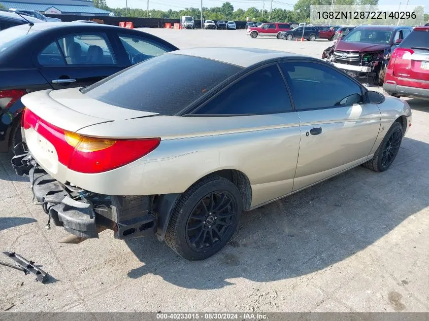 1G8ZN12872Z140296 2002 Saturn S-Series Sc1