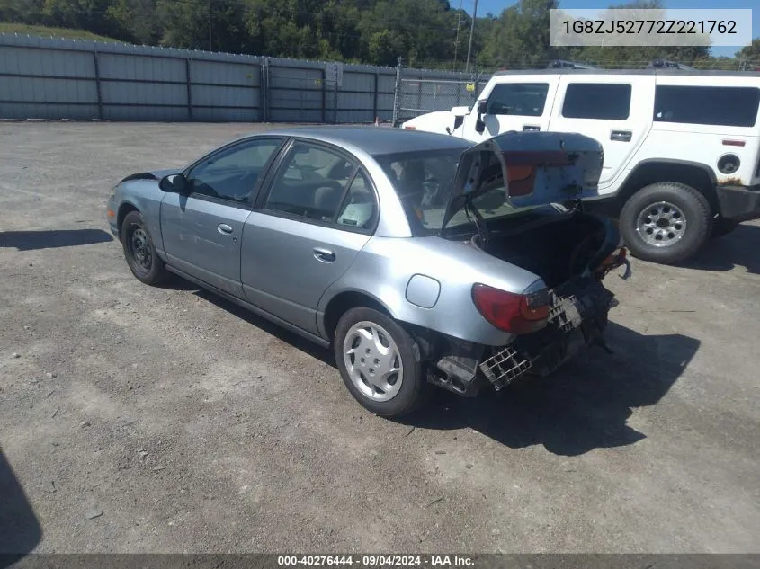 2002 Saturn S-Series Sl2 VIN: 1G8ZJ52772Z221762 Lot: 40276444