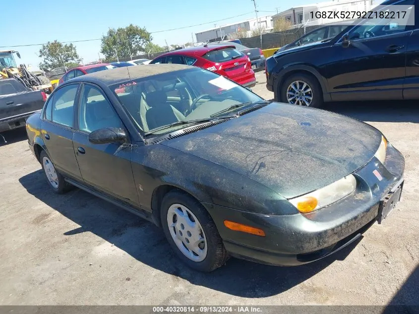 2002 Saturn S-Series Sl2 VIN: 1G8ZK52792Z182217 Lot: 40320814