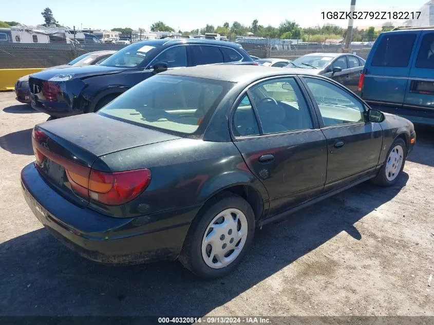 1G8ZK52792Z182217 2002 Saturn S-Series Sl2