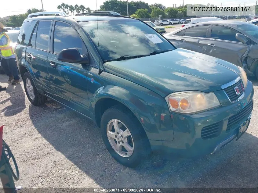 2006 Saturn Vue 4 Cyl VIN: 5GZCZ33D76S881164 Lot: 40263071