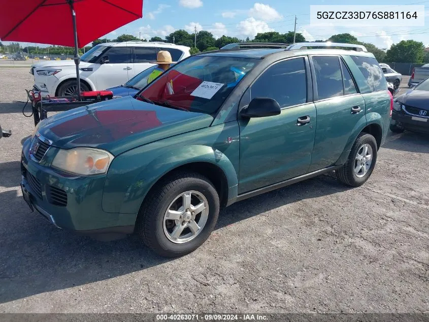 2006 Saturn Vue 4 Cyl VIN: 5GZCZ33D76S881164 Lot: 40263071