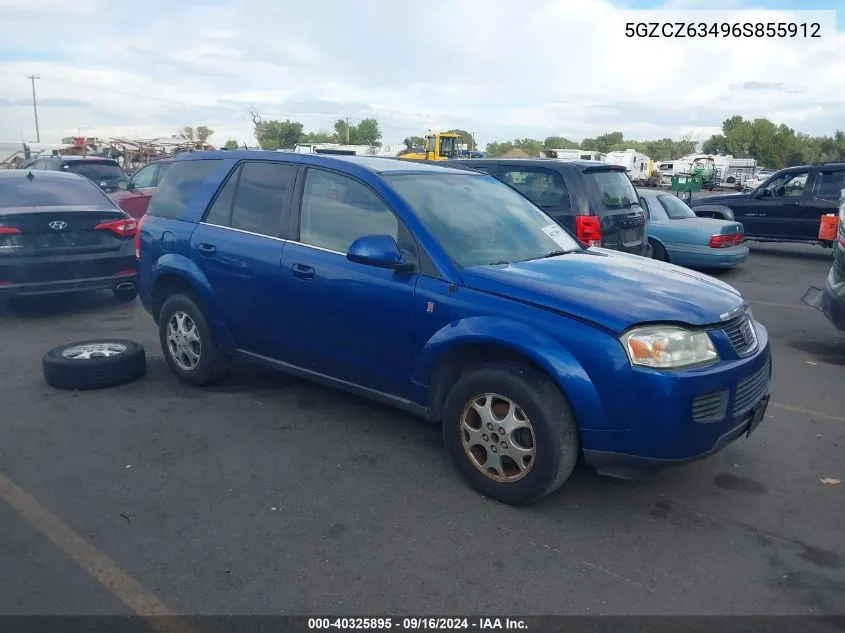 2006 Saturn Vue V6 VIN: 5GZCZ63496S855912 Lot: 40325895