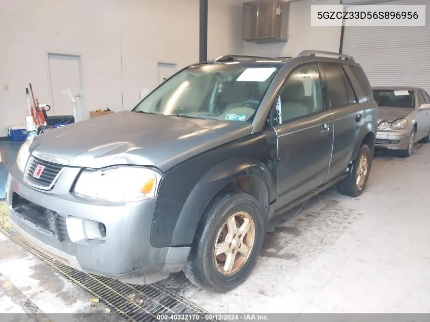 2006 Saturn Vue 4 Cyl VIN: 5GZCZ33D56S896956 Lot: 40332170