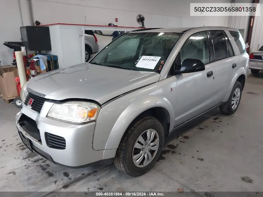 5GZCZ33D56S801358 2006 Saturn Vue