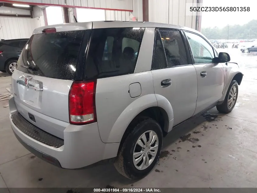 5GZCZ33D56S801358 2006 Saturn Vue