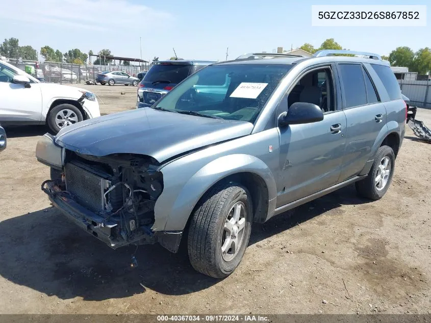 5GZCZ33D26S867852 2006 Saturn Vue 4 Cyl