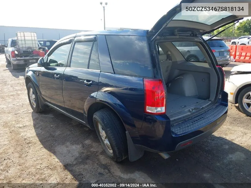 2007 Saturn Vue V6 VIN: 5GZCZ53467S818134 Lot: 40352002