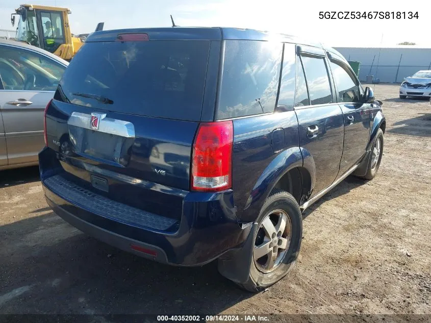 2007 Saturn Vue V6 VIN: 5GZCZ53467S818134 Lot: 40352002