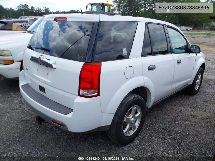 2007 Saturn Vue 4 Cyl VIN: 5GZCZ33D37S846896 Lot: 40361240