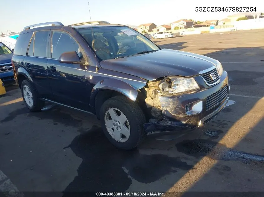 2007 Saturn Vue V6 VIN: 5GZCZ53467S827254 Lot: 40383301