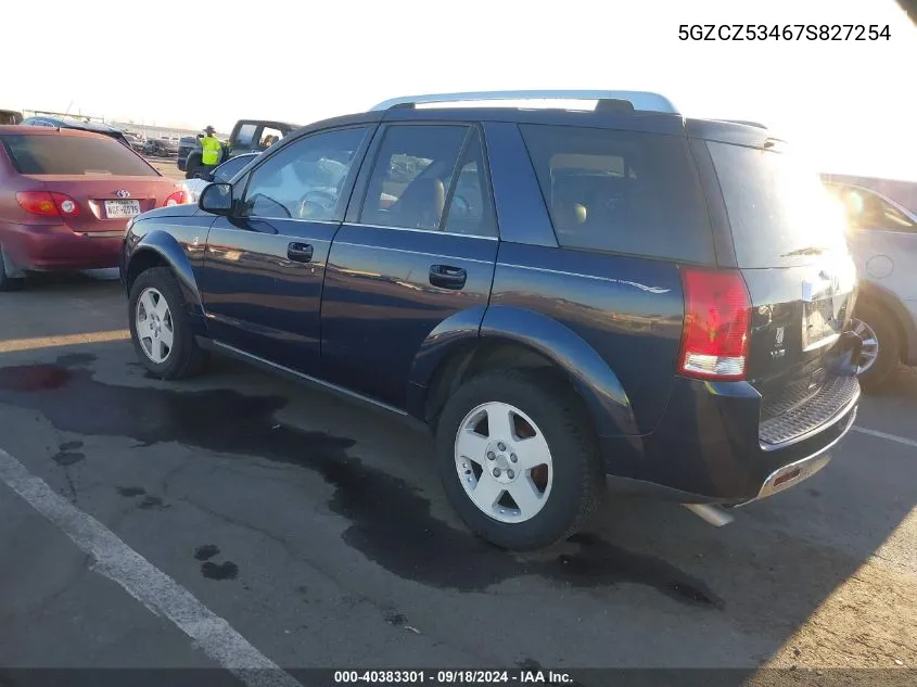 2007 Saturn Vue V6 VIN: 5GZCZ53467S827254 Lot: 40383301