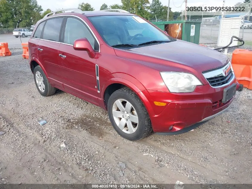 2009 Saturn Vue Xr4 VIN: 3GSCL53P99S583222 Lot: 40357410