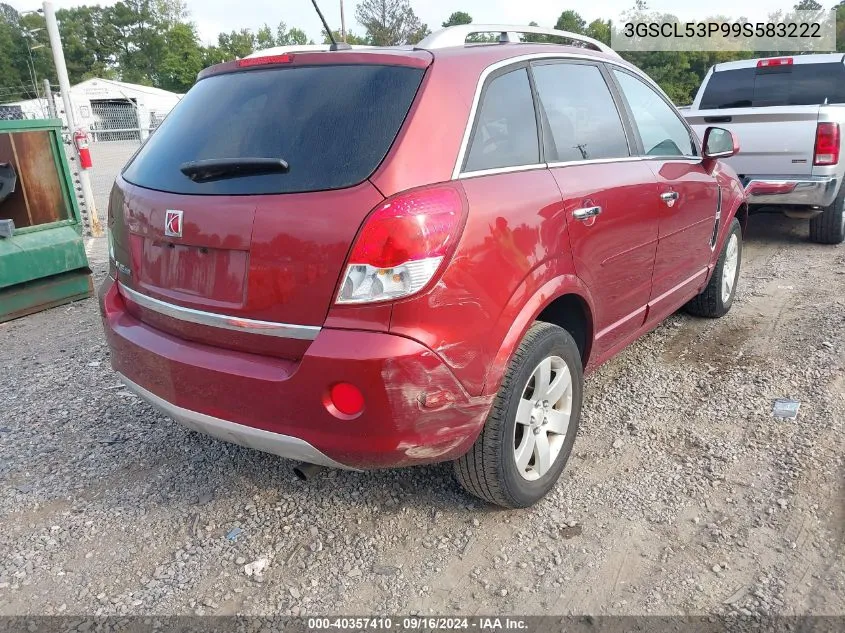 2009 Saturn Vue Xr4 VIN: 3GSCL53P99S583222 Lot: 40357410