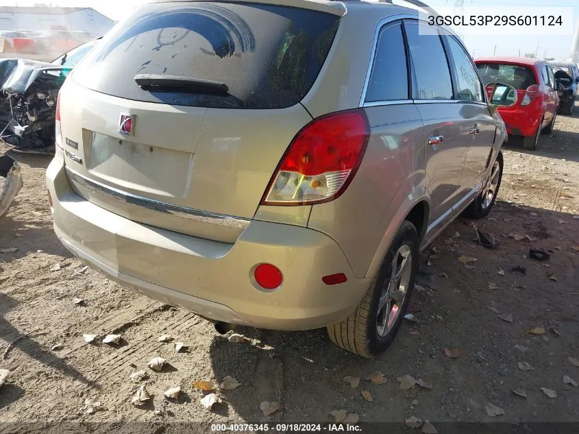 2009 Saturn Vue Xr VIN: 3GSCL53P29S601124 Lot: 40376345