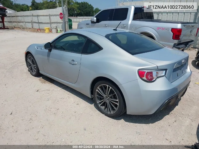 JF1ZNAA10D2728360 2013 Scion Fr-S 10 Series