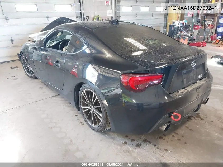 2013 Scion Fr-S VIN: JF1ZNAA16D2700241 Lot: 40268516