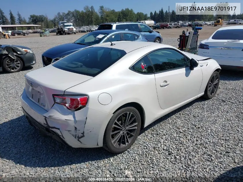 2014 Scion Fr-S VIN: JF1ZNAA18E9701917 Lot: 40038438