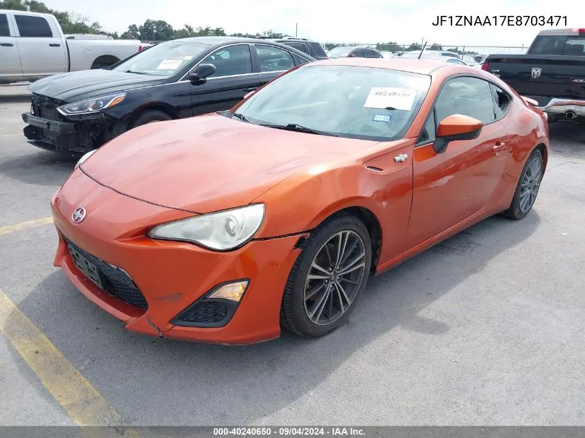 2014 Scion Fr-S VIN: JF1ZNAA17E8703471 Lot: 40240650