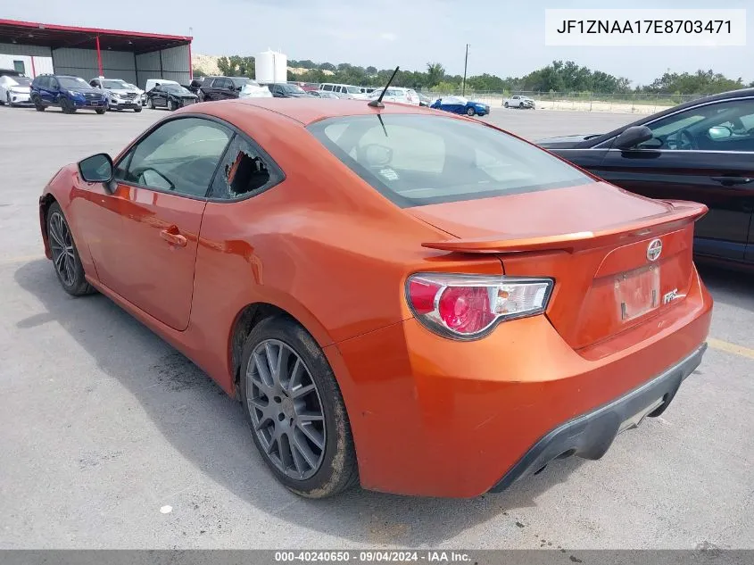 2014 Scion Fr-S VIN: JF1ZNAA17E8703471 Lot: 40240650