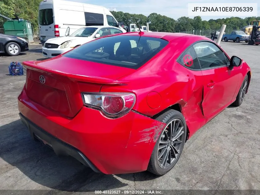 2014 Scion Fr-S Monogram VIN: JF1ZNAA10E8706339 Lot: 40323527