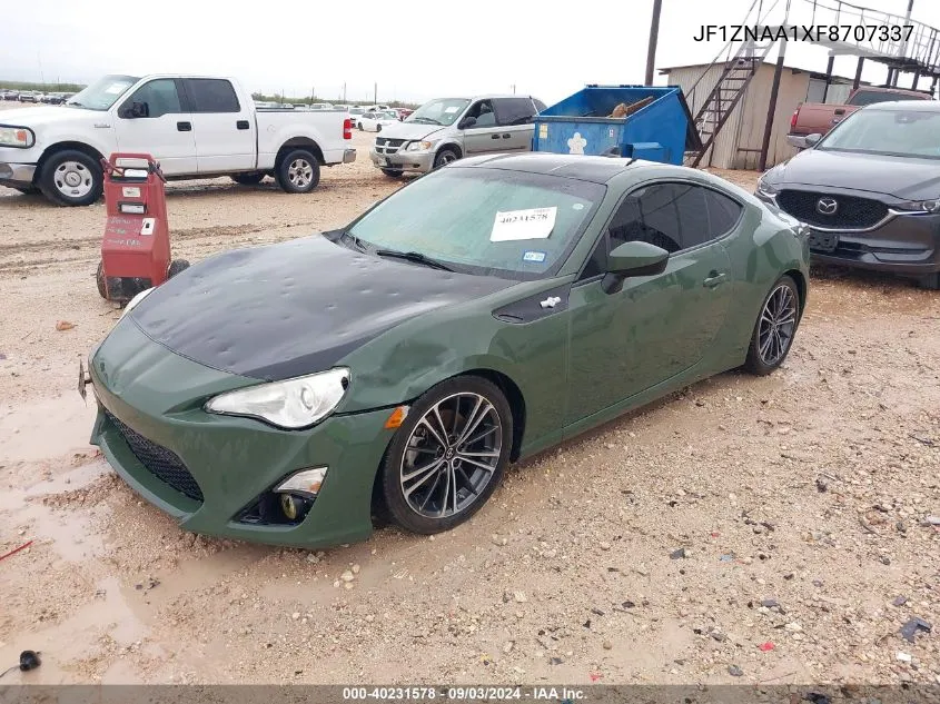 2015 Scion Fr-S VIN: JF1ZNAA1XF8707337 Lot: 40231578