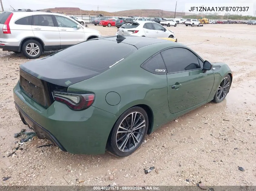 2015 Scion Fr-S VIN: JF1ZNAA1XF8707337 Lot: 40231578