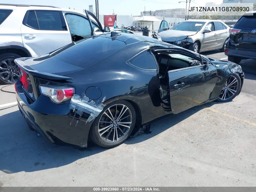 2016 Scion Fr-S VIN: JF1ZNAA11G8708930 Lot: 39923860