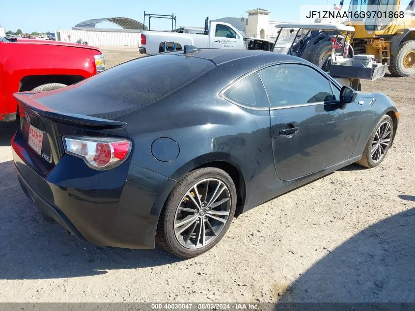 2016 Scion Fr-S VIN: JF1ZNAA16G9701868 Lot: 40030047