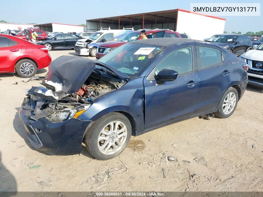 2016 Scion Ia VIN: 3MYDLBZV7GY131771 Lot: 39308031