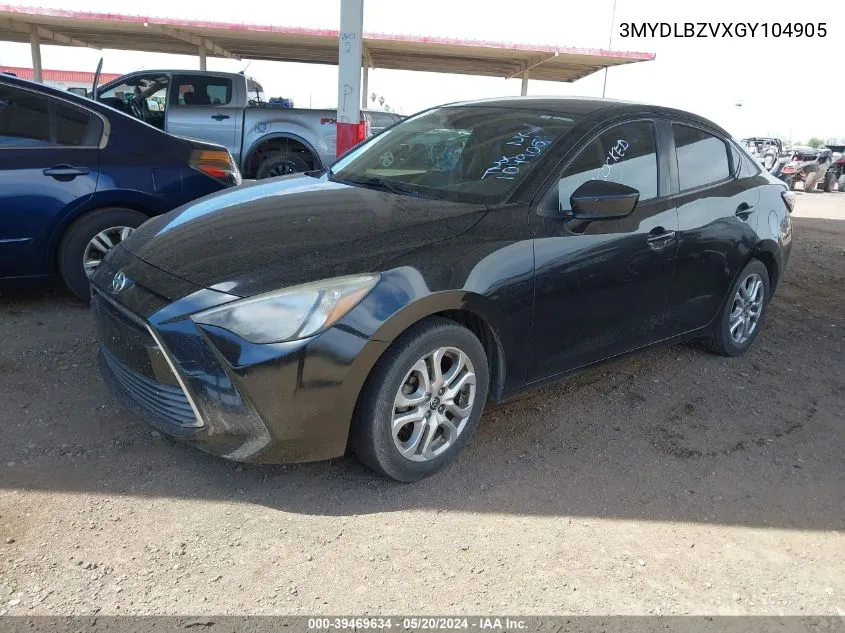 3MYDLBZVXGY104905 2016 Scion Ia