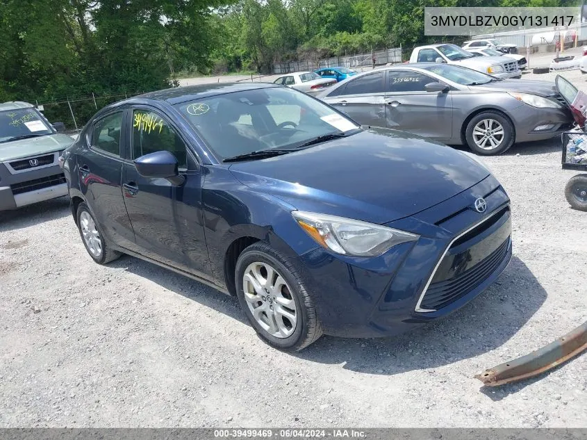 3MYDLBZV0GY131417 2016 Scion Ia