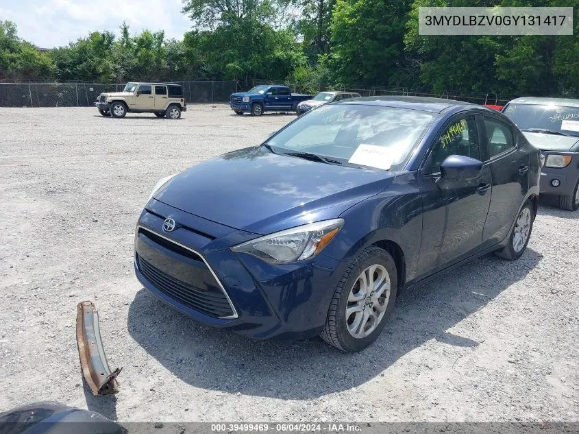 2016 Scion Ia VIN: 3MYDLBZV0GY131417 Lot: 39499469