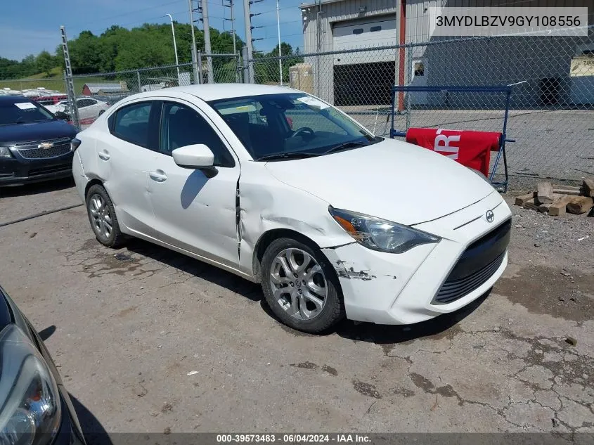 2016 Scion Ia VIN: 3MYDLBZV9GY108556 Lot: 39573483